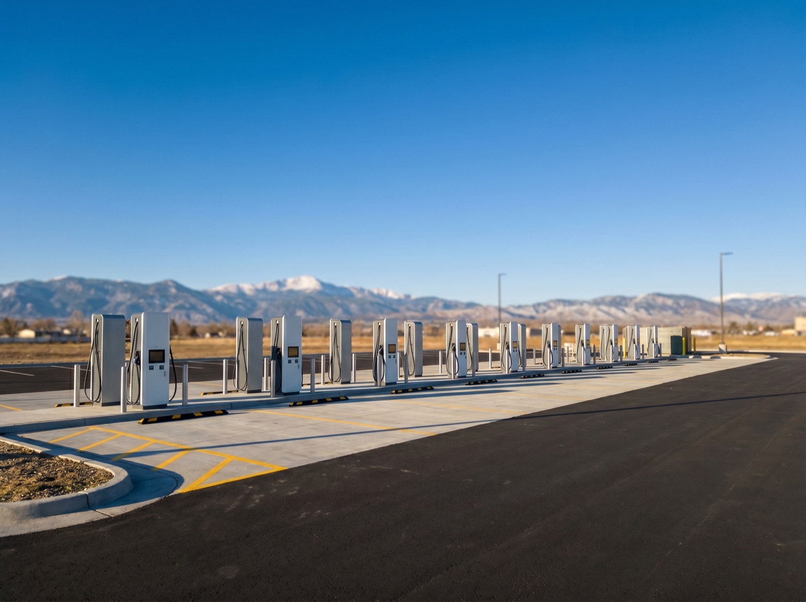 Electrify America charging site in Denver, CO