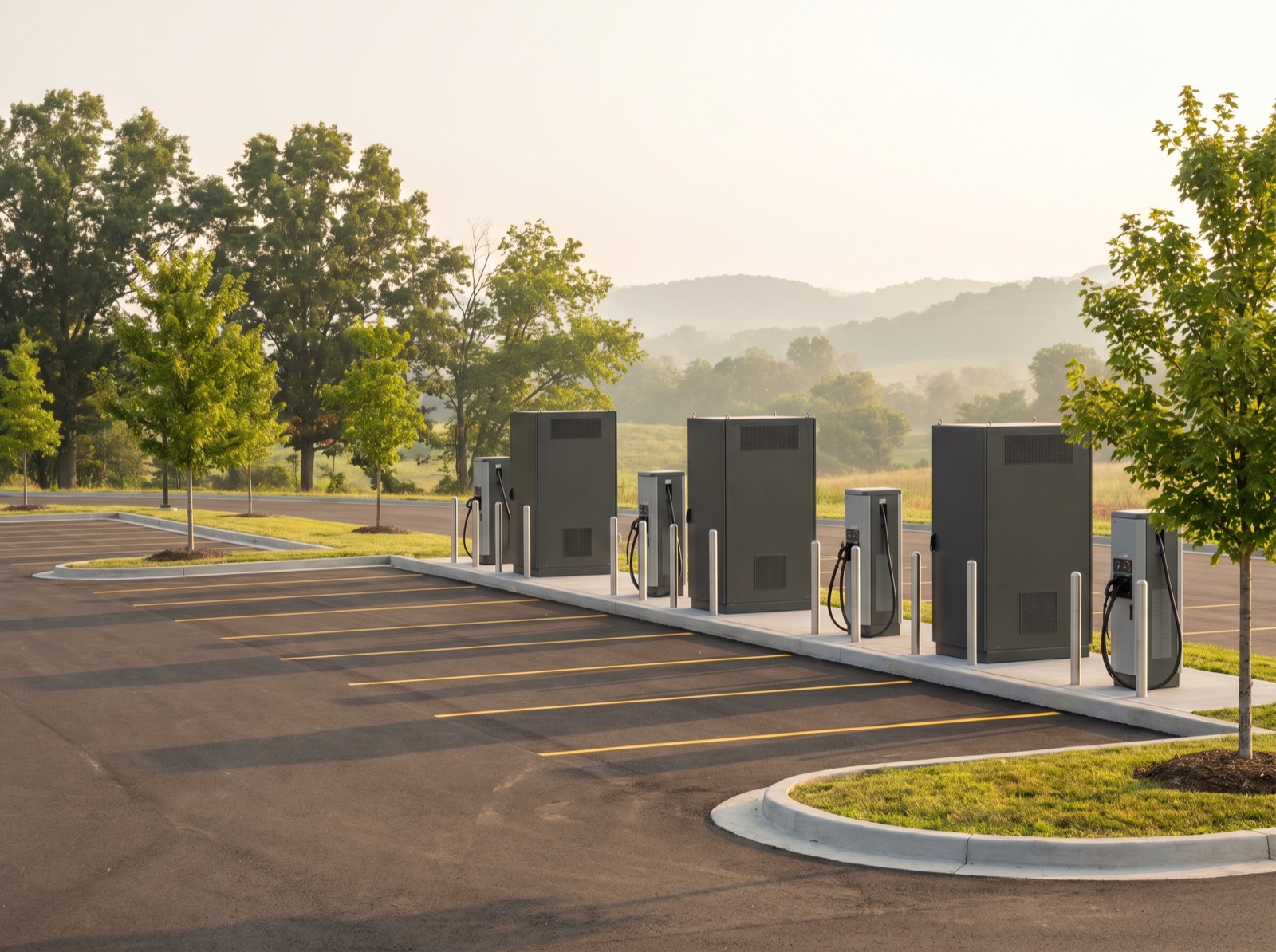 Shell Recharge charging site in Nashville, TN